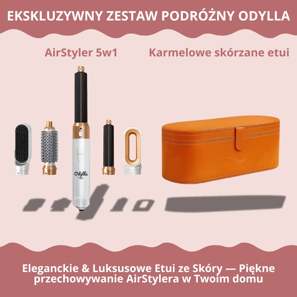 ODYLLA® - 5 W 1 STYLIZATOR DO WŁOSÓW + E-BOOK w Prezencie