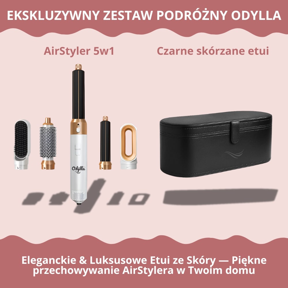 ODYLLA® - 5 W 1 STYLIZATOR DO WŁOSÓW + E-BOOK w Prezencie