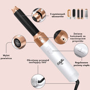 ODYLLA® - 5 W 1 STYLIZATOR DO WŁOSÓW + E-BOOK w Prezencie