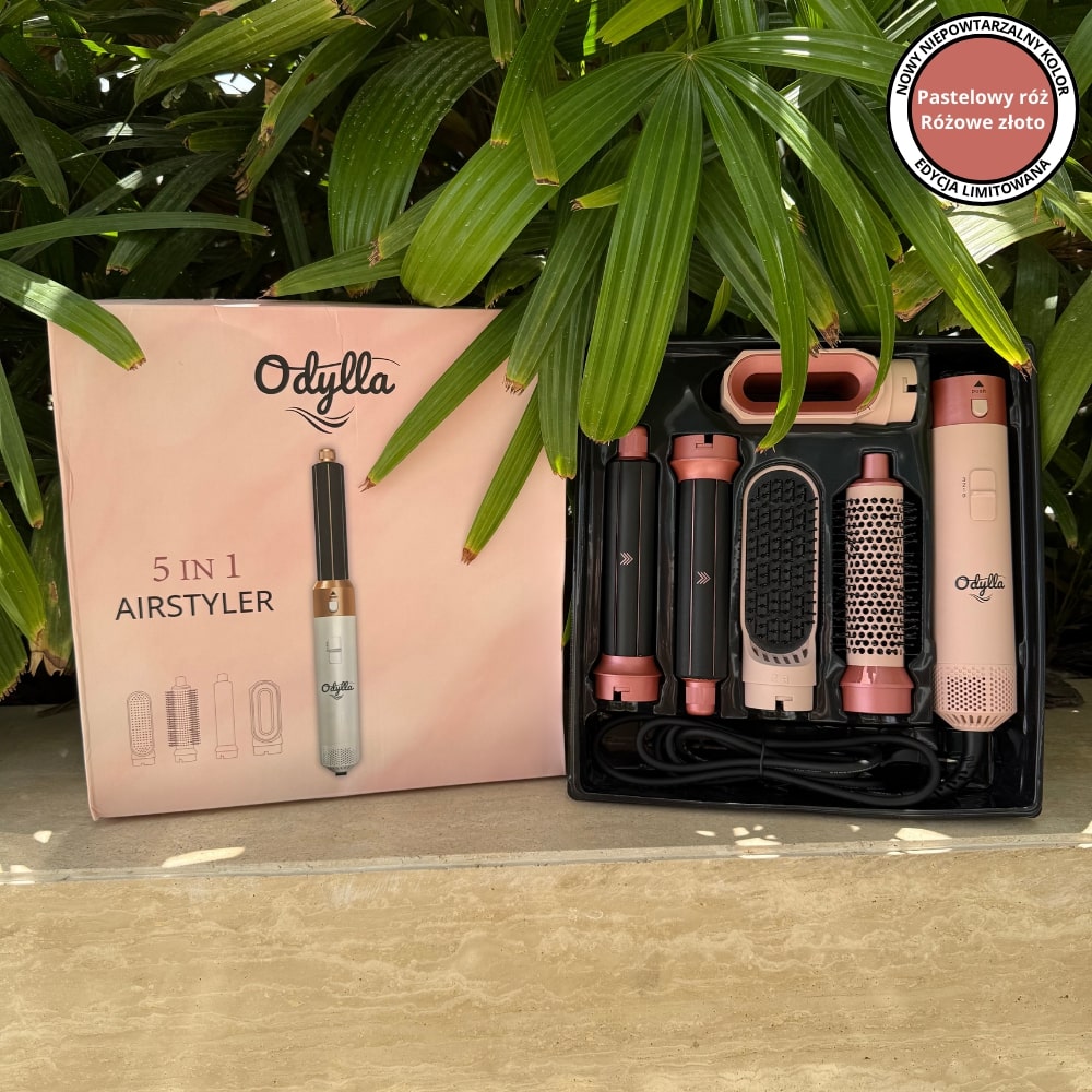 ODYLLA® - 5 W 1 STYLIZATOR DO WŁOSÓW + E-BOOK w Prezencie