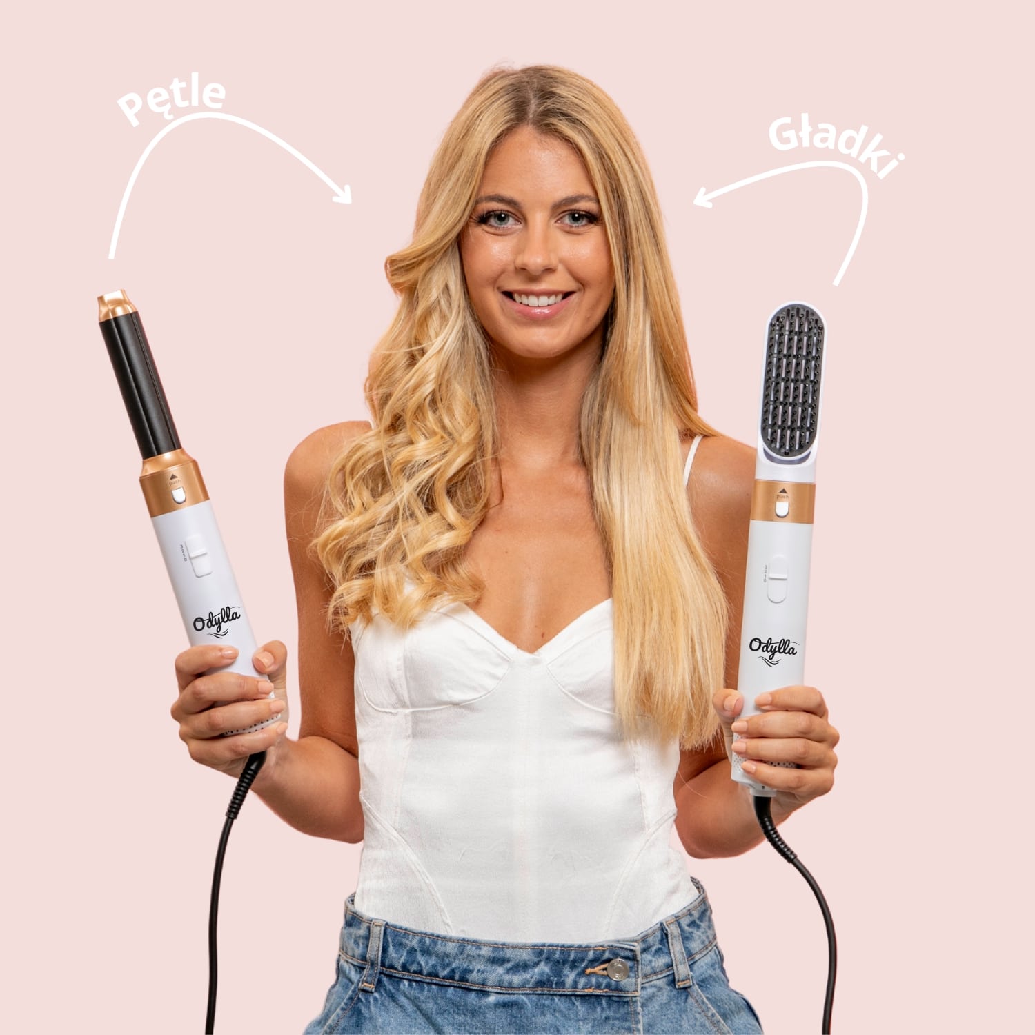 ODYLLA® - 5 W 1 STYLIZATOR DO WŁOSÓW + E-BOOK w Prezencie