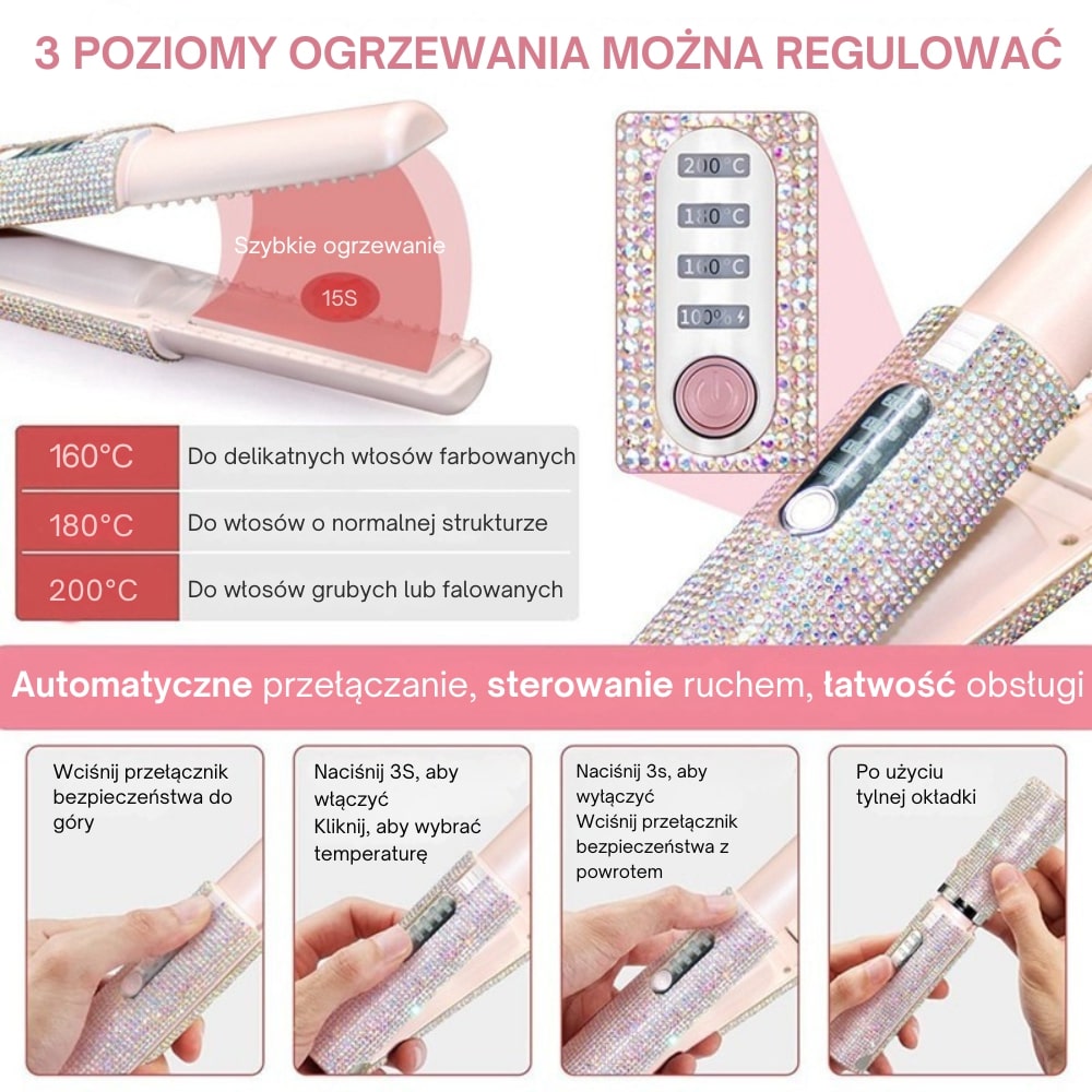 ODYLLA® - PRZENOŚNA PROSTOWNICA BEZPRZEWODOWA