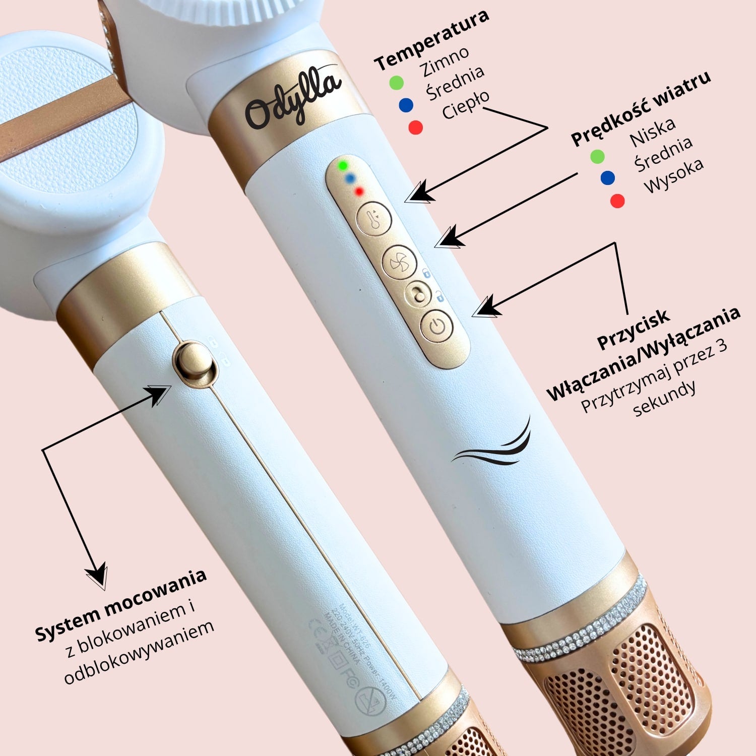 ODYLLA® - 7 W 1 PRO STYLIZATOR DO WŁOSÓW + E-Book w Prezencie