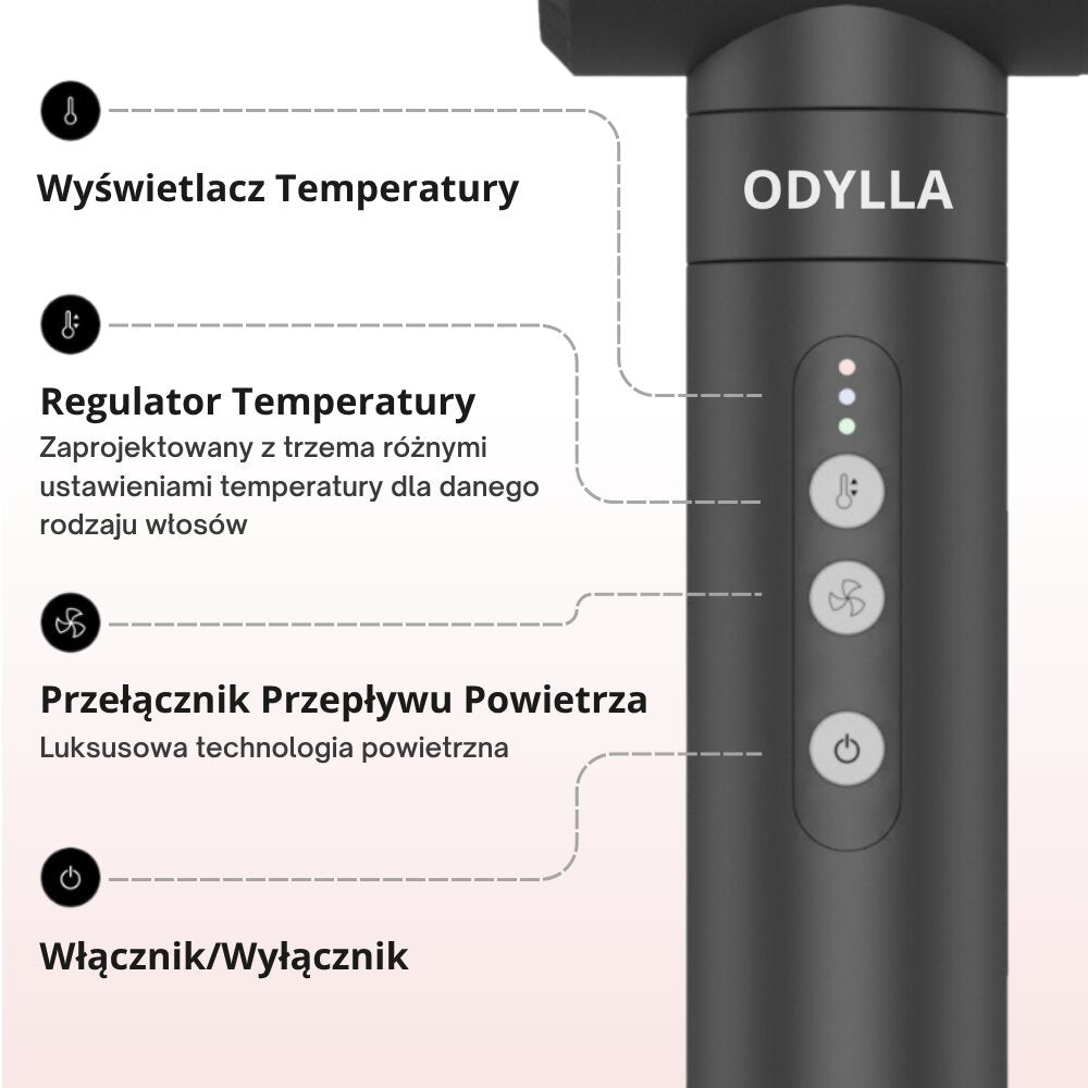 ODYLLA® - 7 W 1 PRO STYLIZATOR DO WŁOSÓW + E-Book w Prezencie