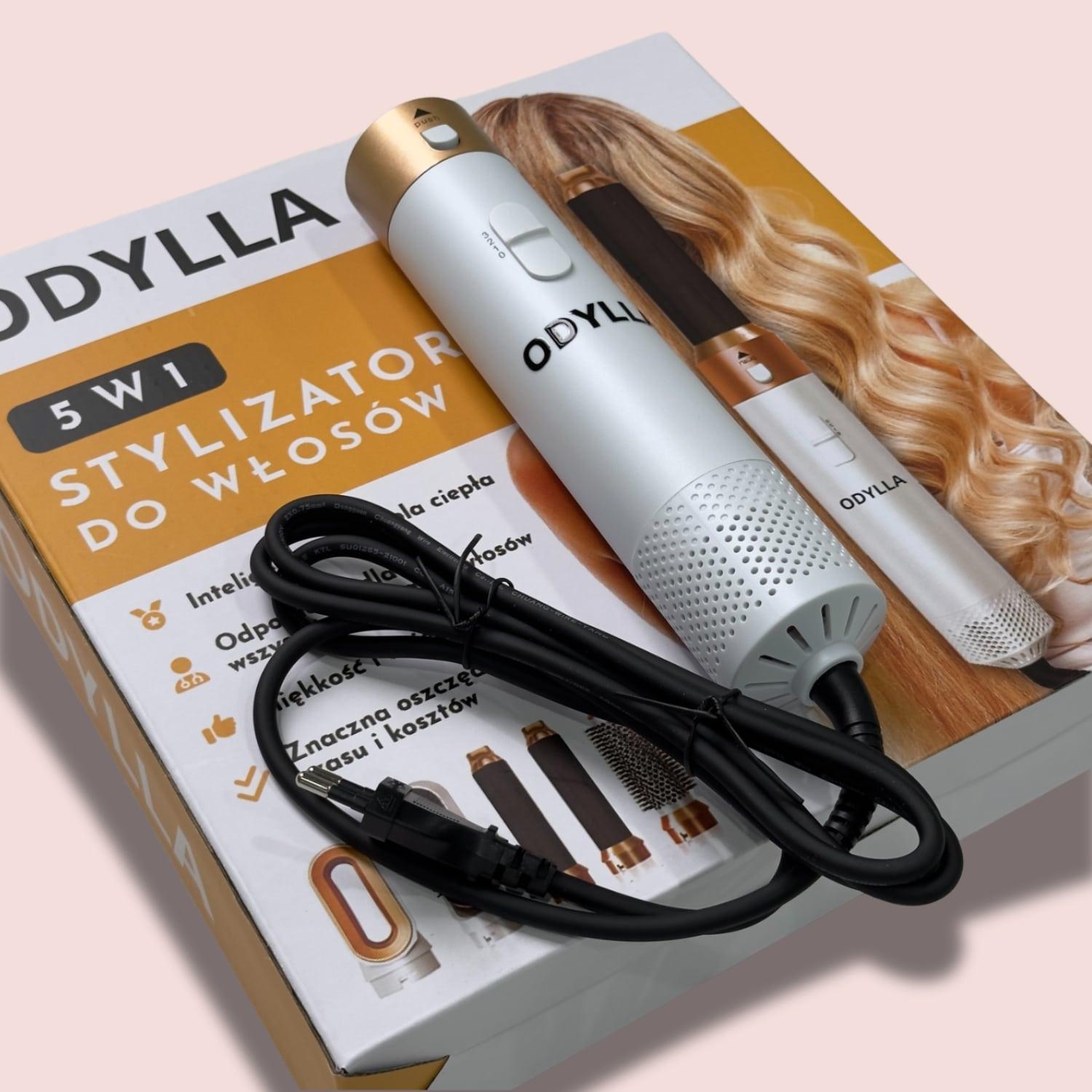 ODYLLA® - 5 W 1 STYLIZATOR DO WŁOSÓW + E-Book w Prezencie