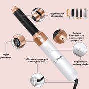 ODYLLA® - 5 W 1 STYLIZATOR DO WŁOSÓW + E-Book w Prezencie