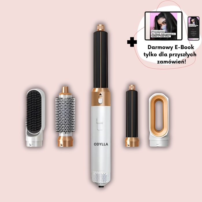 ODYLLA® - 5 W 1 STYLIZATOR DO WŁOSÓW + E-BOOK w Prezencie