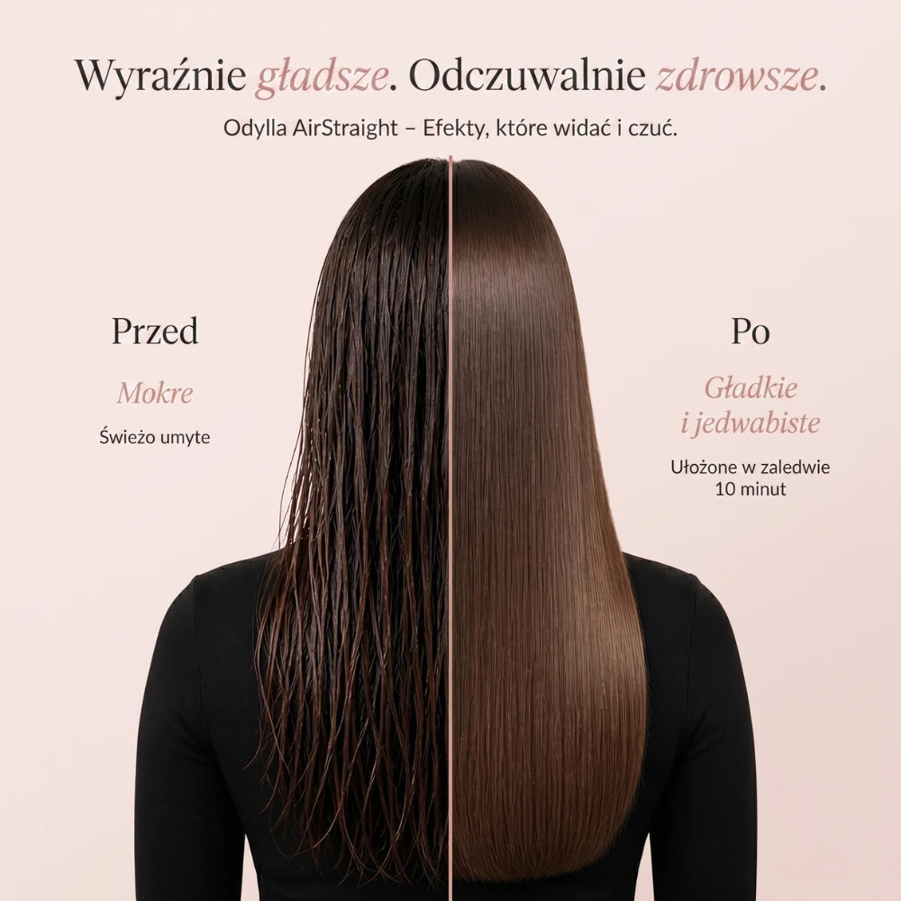 ODYLLA® AIRSTRAIGHT 2 W 1 - PROSTOWNICA SUSZĄCA