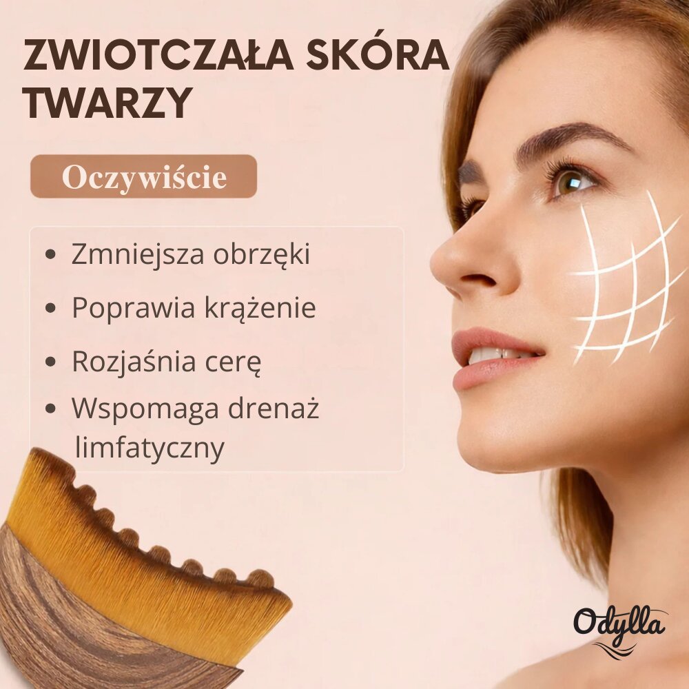 ODYLLA® - Szczotka do drenażu limfatycznego